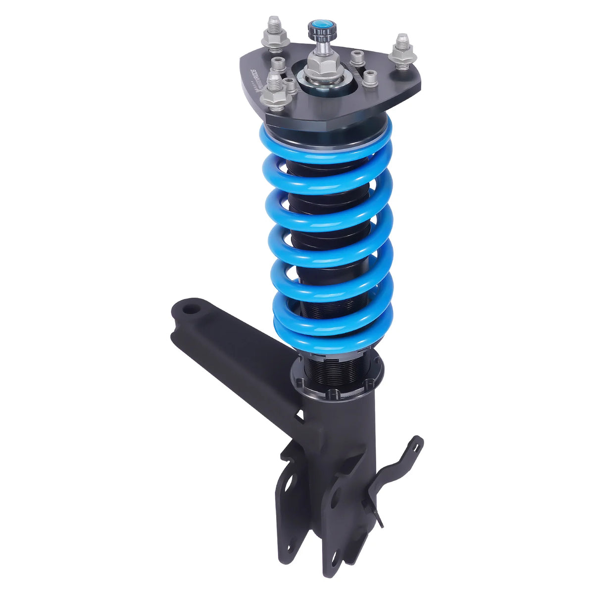MaXpeedingrods T6 Coilovers for Honda Element 2003-2011, 24-Way Damping, Front Camber Plates, Black and Blue