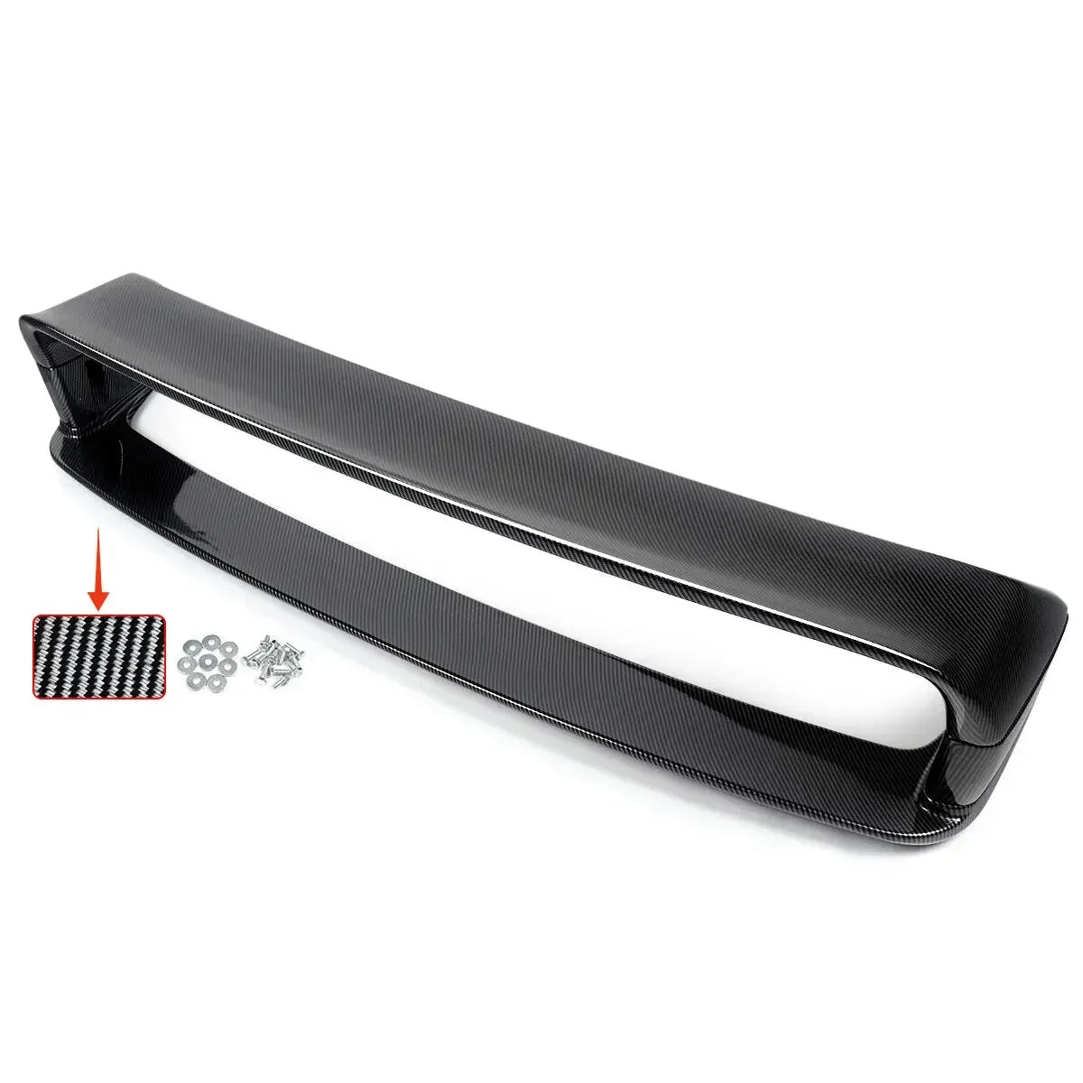 1992-1998 BMW 3 Series E36 GT-Style Rear Trunk Spoiler Wing, Carbon Fiber Look ABS