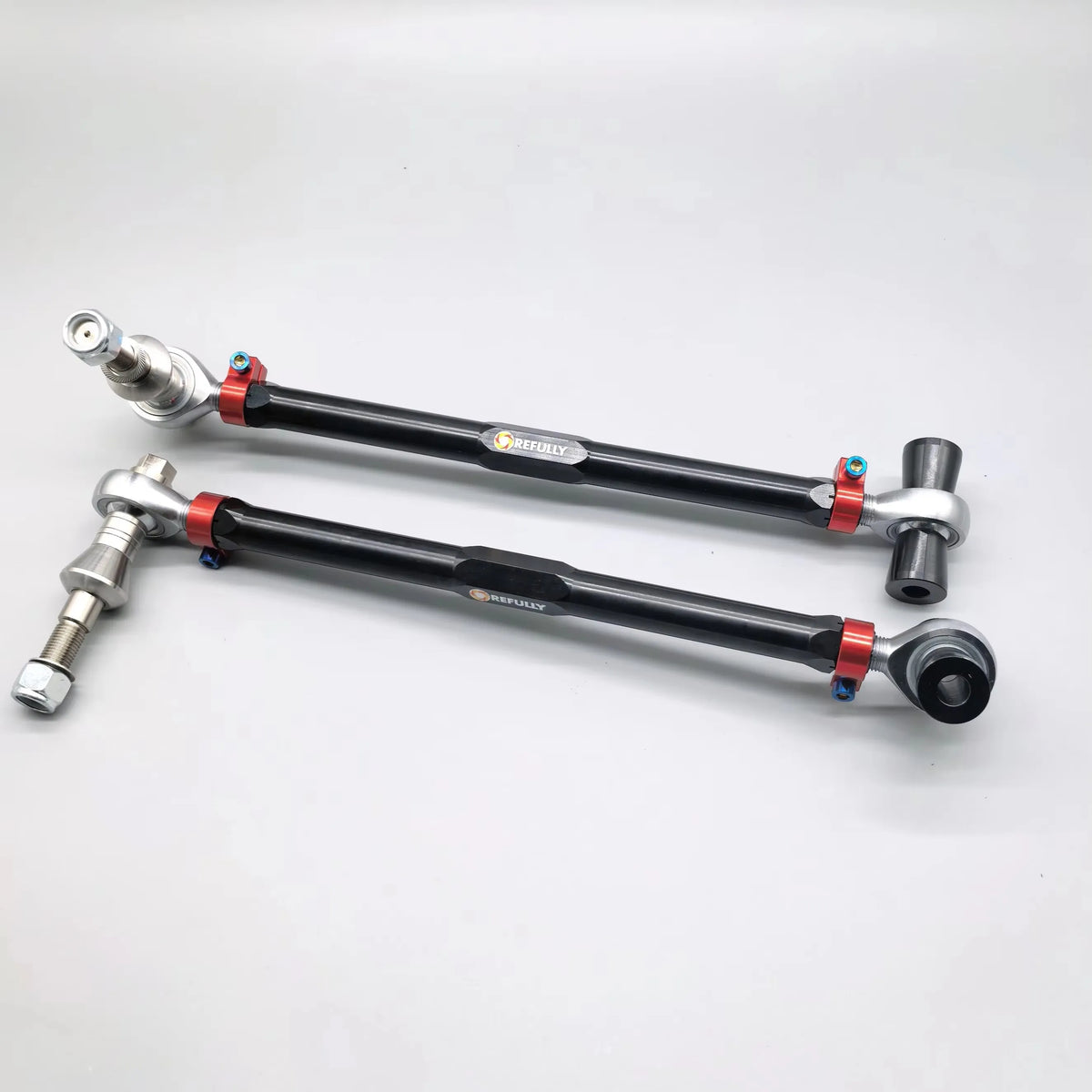 2006-2021 BMW E9X, E8X and F8X Front Adjustable Tension Struts, 7075 Billet Aluminum, Spherical Rod Ends