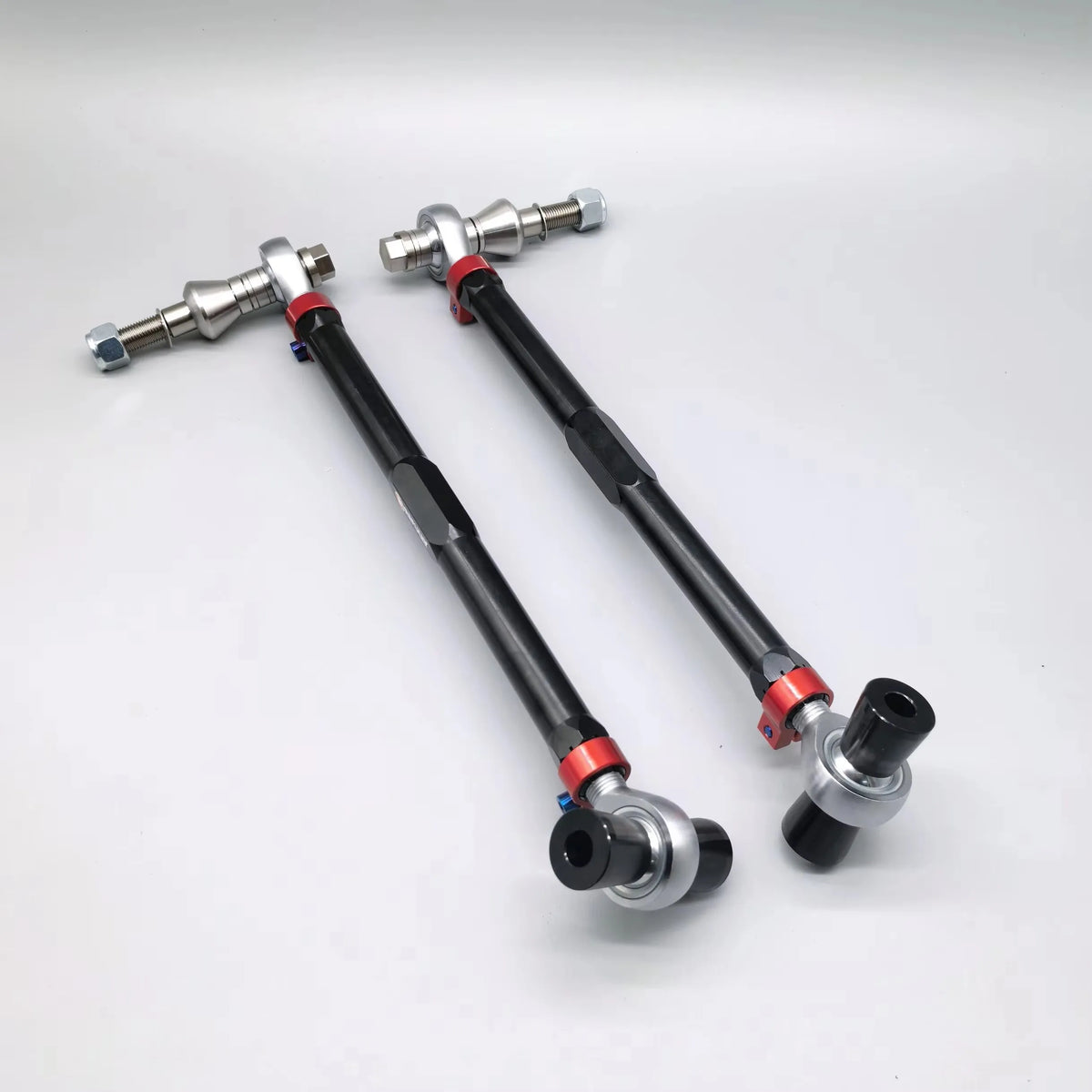 2006-2021 BMW E9X, E8X and F8X Front Adjustable Tension Struts, 7075 Billet Aluminum, Spherical Rod Ends