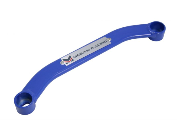 Megan Racing Rear Lower Bar for 2013-2015 Acura Ilx / 2012-2015 Honda Civic (Sedan Only, Includes Si Models) - Blue