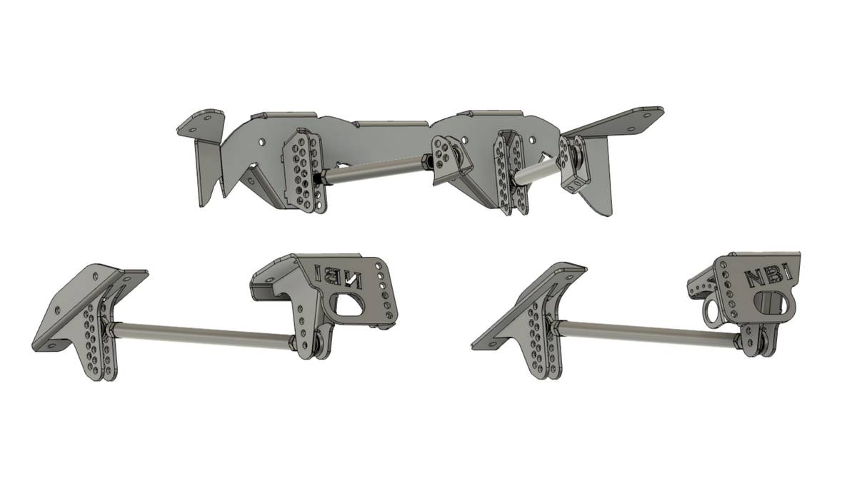 Bolt In S10 4-Link "Basic Kit" Unwelded DIY