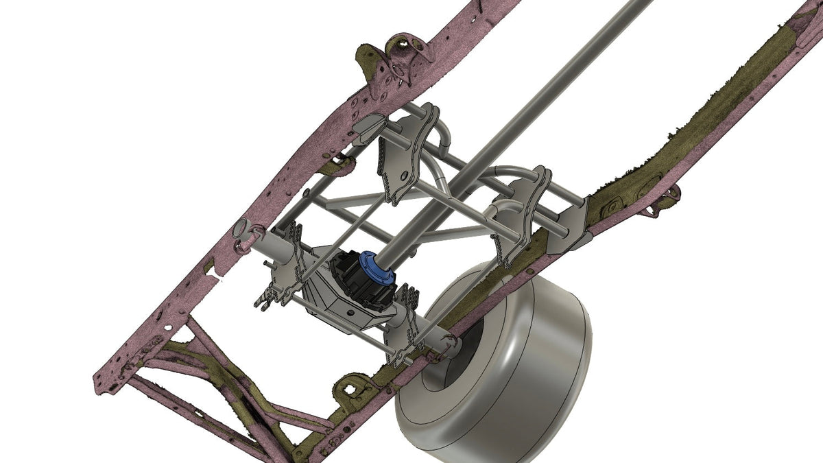 Chevy OBS 4-Link Back Half "Basic" Kit (1988-1998)