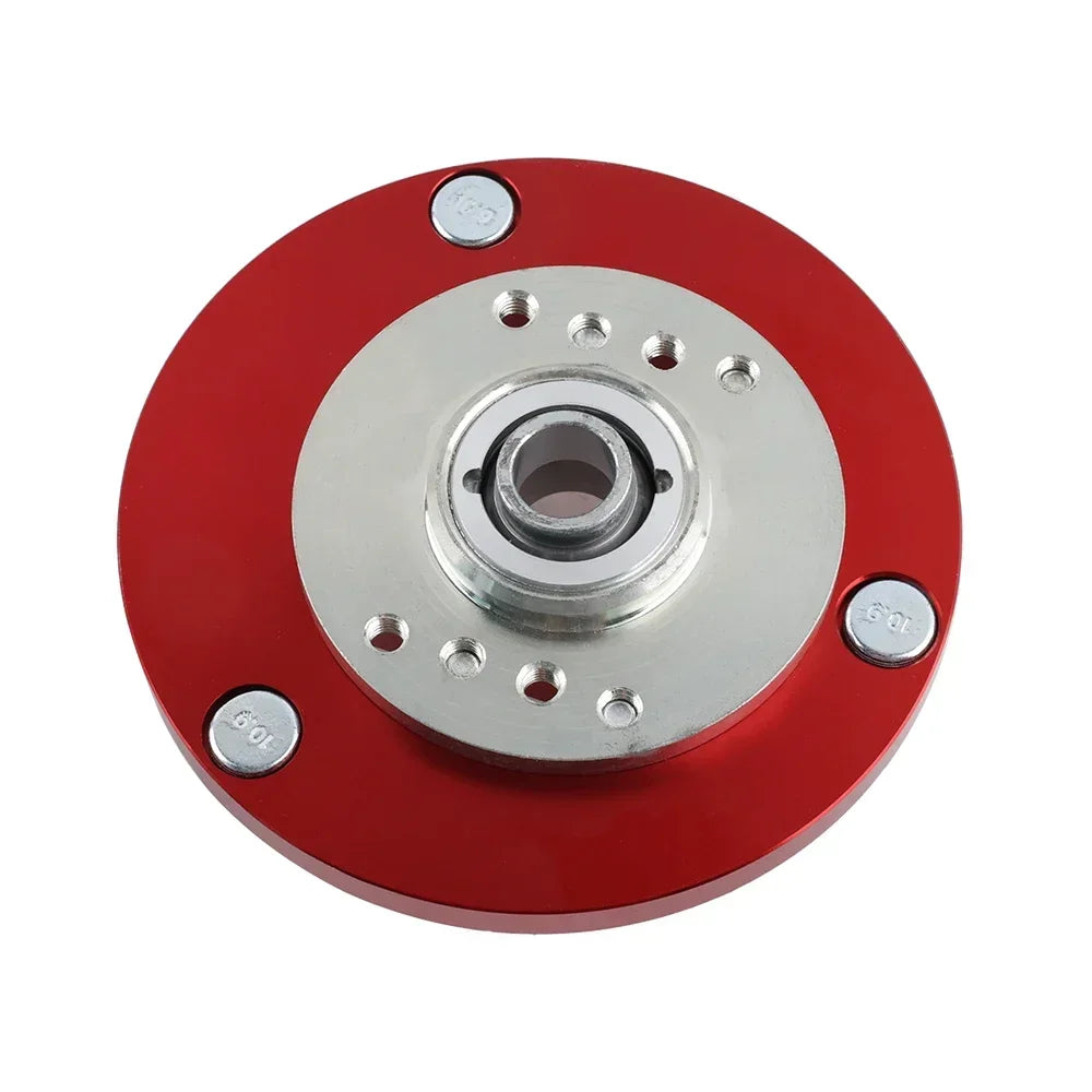 1991-1999 BMW 3 Series E36 and 1998-2005 E46 incl. M3 Front Camber Plates, Coilover Top Mounts, Red Aluminum