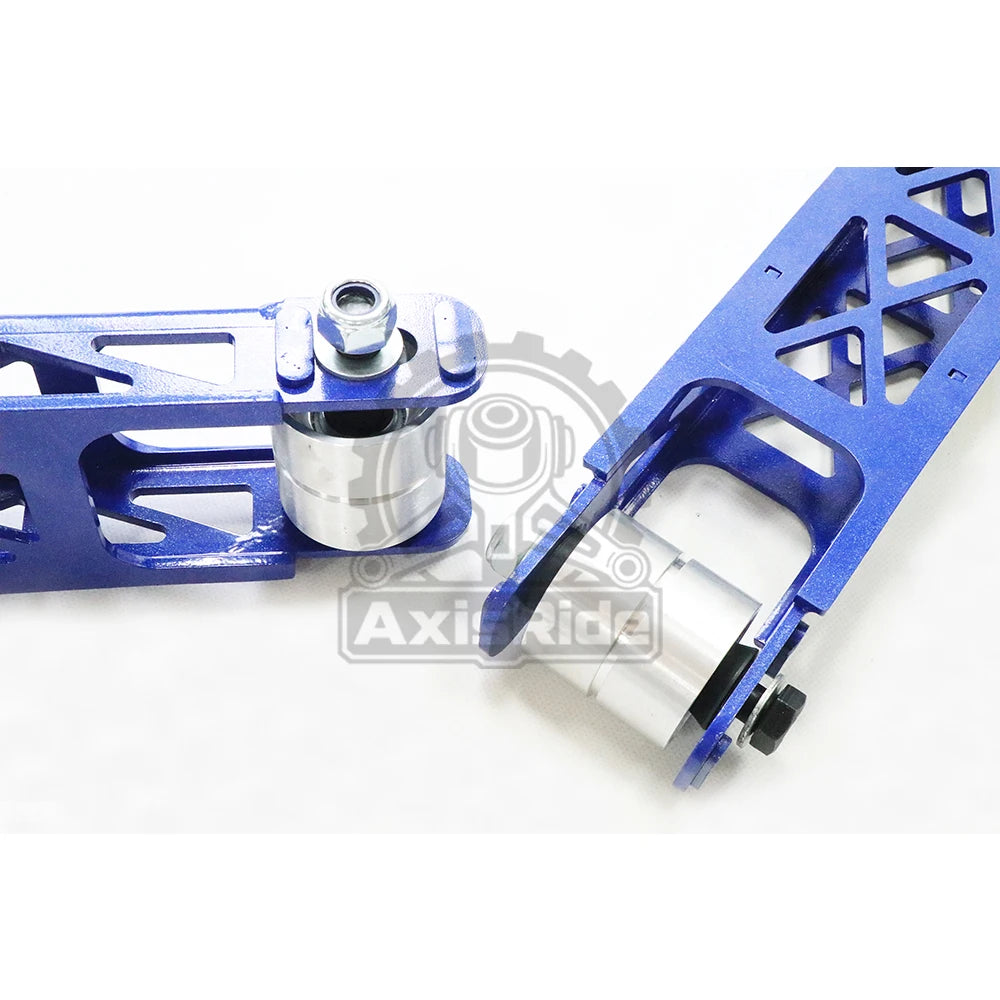 BMW E81 E82 E87 E88 E90 E91 E92 Rear Drop Knuckle Kit with Adjustable Arms, Stainless Steel