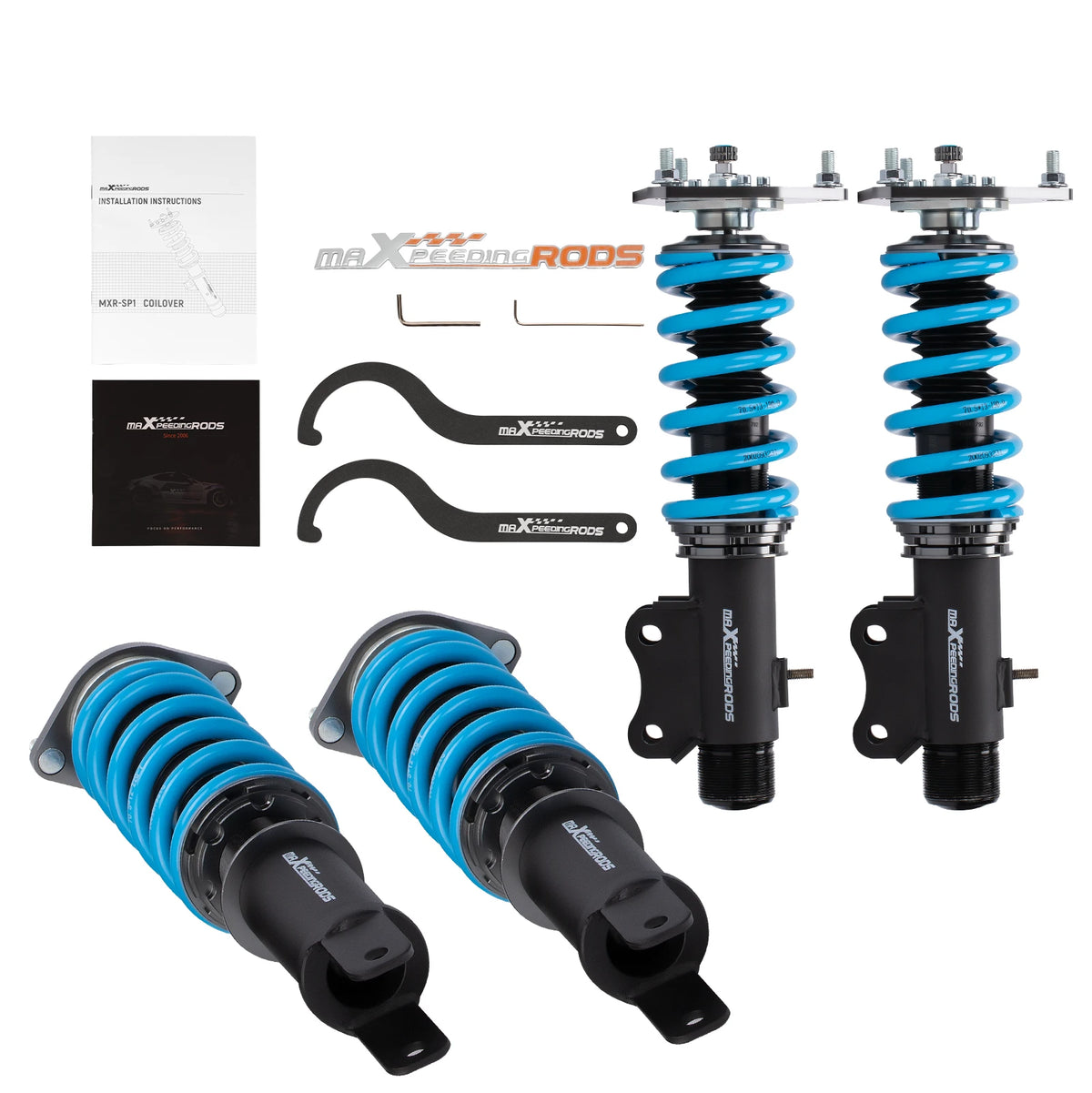 MaXpeedingrods T6 coilovers for the Mitsubishi Lancer Evolution VII VIII IX CT9A
