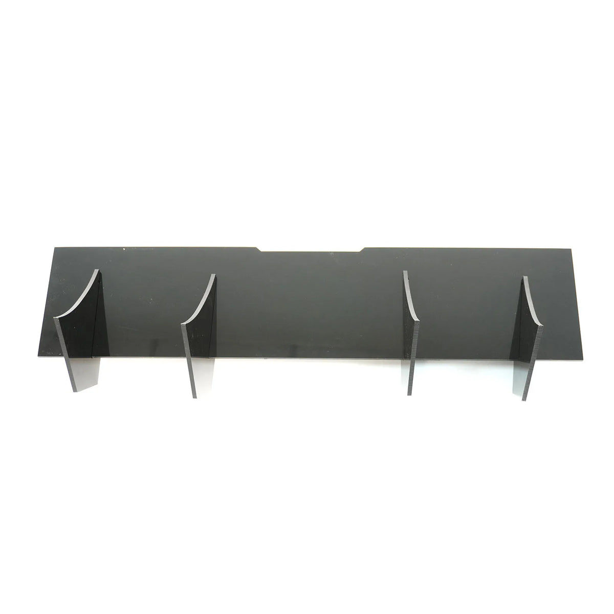 2009-2020 Nissan 370Z Rear Bumper Diffuser, Glossy Black ABS Plastic