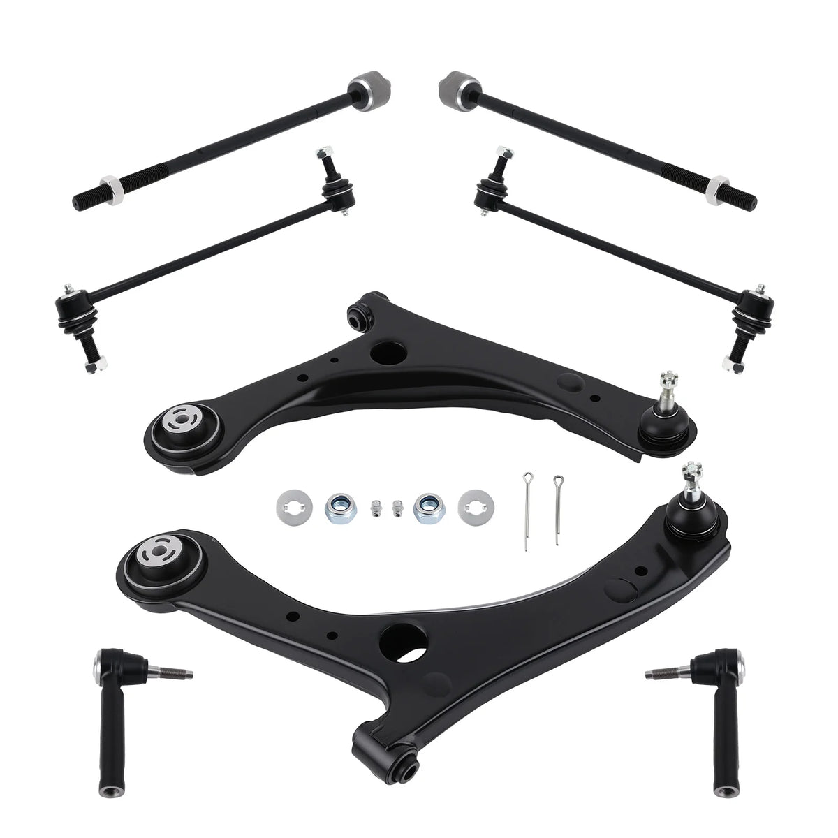 MaXpeedingrods front lower control arms, sway bar links and tie rod ends for Dodge Grand Caravan