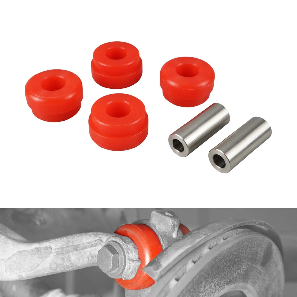 80A polyurethane rear upper outer control arm bushings for BMW E36, E46 and Z4 E85