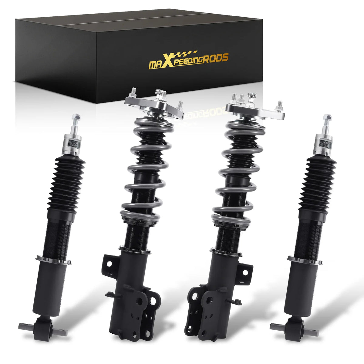 MaXpeedingrods T7 Coilovers for Ford Mustang S550 6th Generation 2015-2023, 24-Way Adjustable Damping