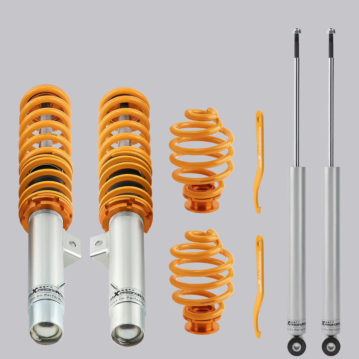 MaXpeedingrods Coilovers for BMW 3 Series E46 Sedan, Coupe and Touring RWD 1998-2006, Non-Adjustable