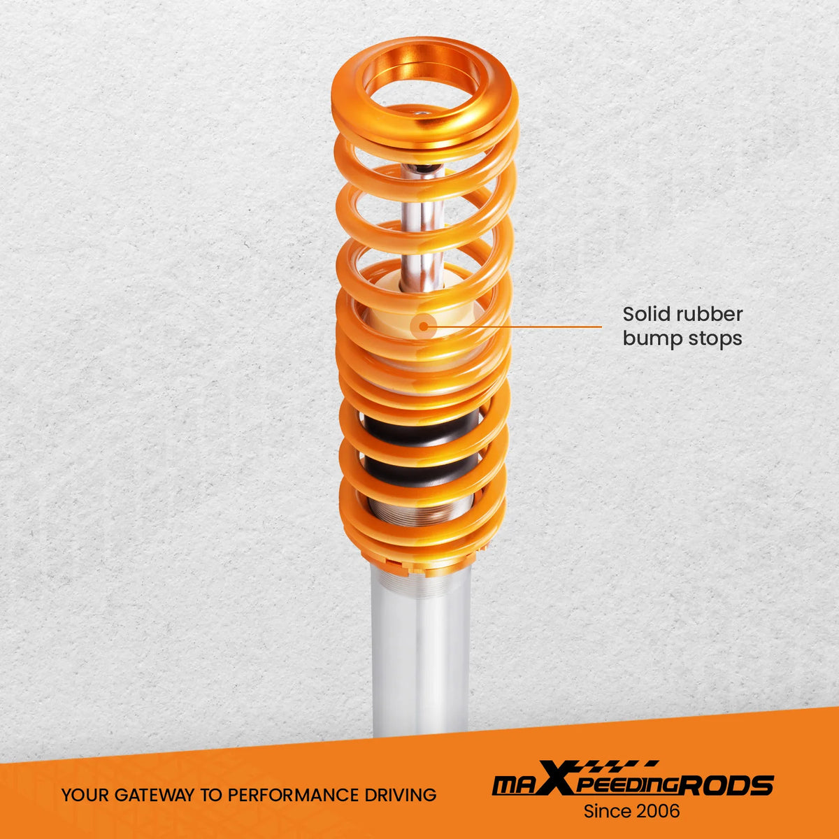 1990-1997 Mazda MX-5 Miata NA Coilovers, Adjustable Height and Preload, 6063-T6 Aluminum