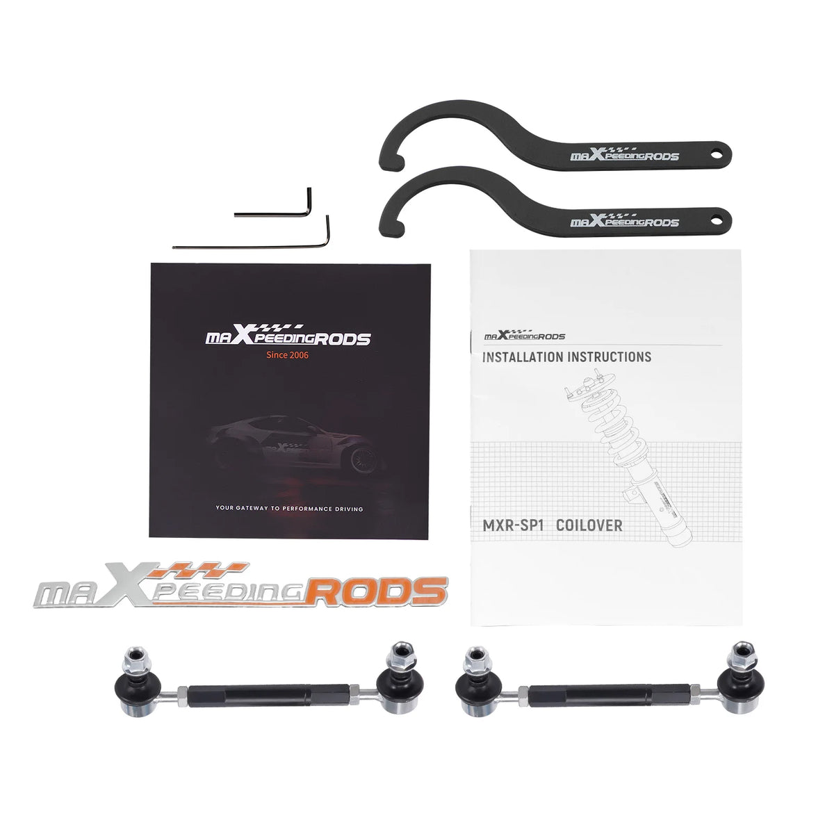 MaXpeedingrods T6 Coilovers for Lexus ES350 2007-2012, Toyota Camry 2007-2011, Avalon 2006-2011