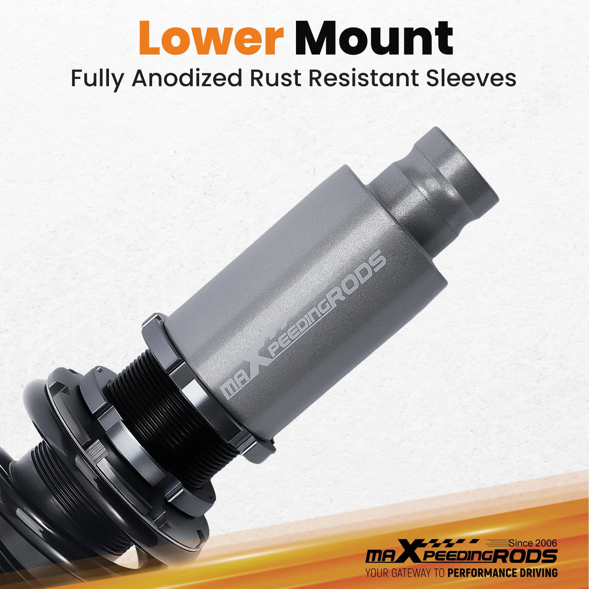 MaXpeedingrods Coilovers for Honda Civic EG EH EJ 1992-1995, Also Civic 88-00, CR-X, del Sol, Integra, 24-Way