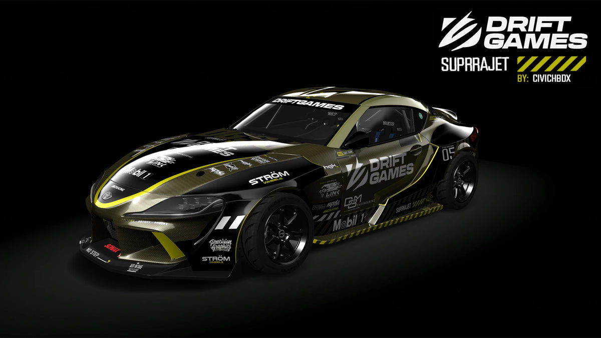 Drift Games Toyota A90 Supra-Jet for Assetto Corsa