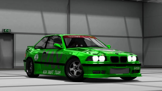 BMW E36 M50B28 Turbo RODRIFT for Assetto Corsa