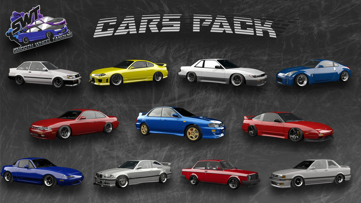 SWT 2024 Assetto Corsa Drift Car Pack (Free Download)
