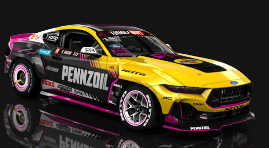 Ben Hobson 2025 FD Mustang RTR v1.4 for Assetto Corsa