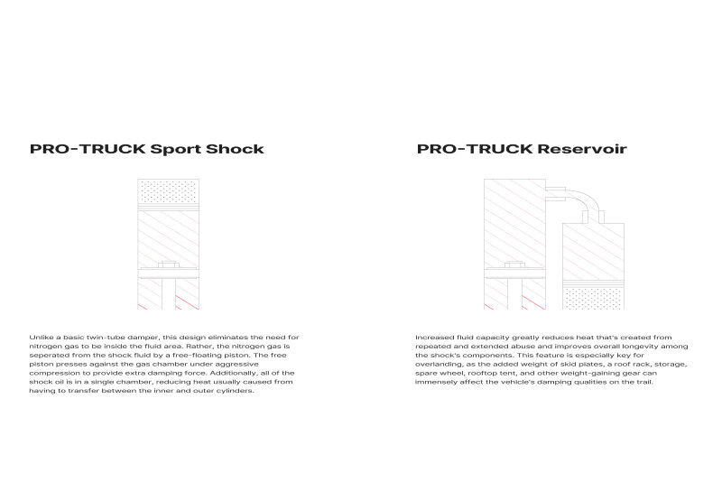 Eibach 18-20 Ford F-150 2WD Diesel Rear Pro-Truck Sports Shock - Single E60-35-037-09-01