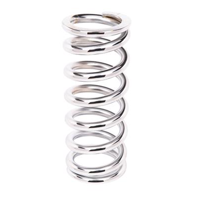 Aldan American Coilover Springs, 550 lbs./in. Rate, 2.50 in. I.D., 9.00 in. Length, Chrome, Each - 9550CH