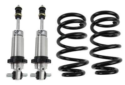 Aldan American Coilover Kit, Front, Single Adjustable, 450 lbs./in. Spring Rate, Natural/Black - AGFMS