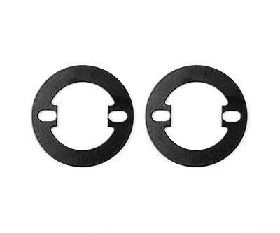 Aldan American Support Plate, Coilover, CNC Laser Cut, Black Powdercoated, Top Side of Lower - ALD39