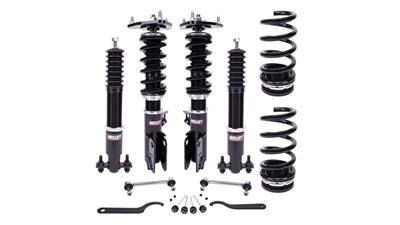 Air Lift Performance Coilover Shocks, Front, Rear, Adjustable, Ford, Kit - 79007