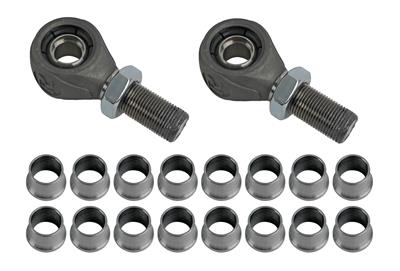 Ridetech Rod Ends, R-Joint, 3/4 in.-16 Threads, Four LH Threads, Four RH Threads, 1.800 in. Thread - 11009519