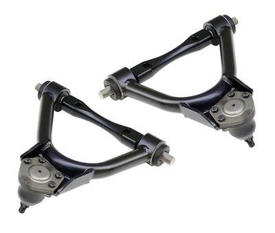Ridetech Control Arms, StrongArm, Front, Upper, Steel, Black Powdercoated, Chevy, GMC, Pair - 11343699