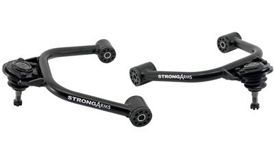 Ridetech Control Arms, StrongArm, Steel, Black Powdercoated, Chevy, GMC, Pickup, Front Upper, Pair - 11383699