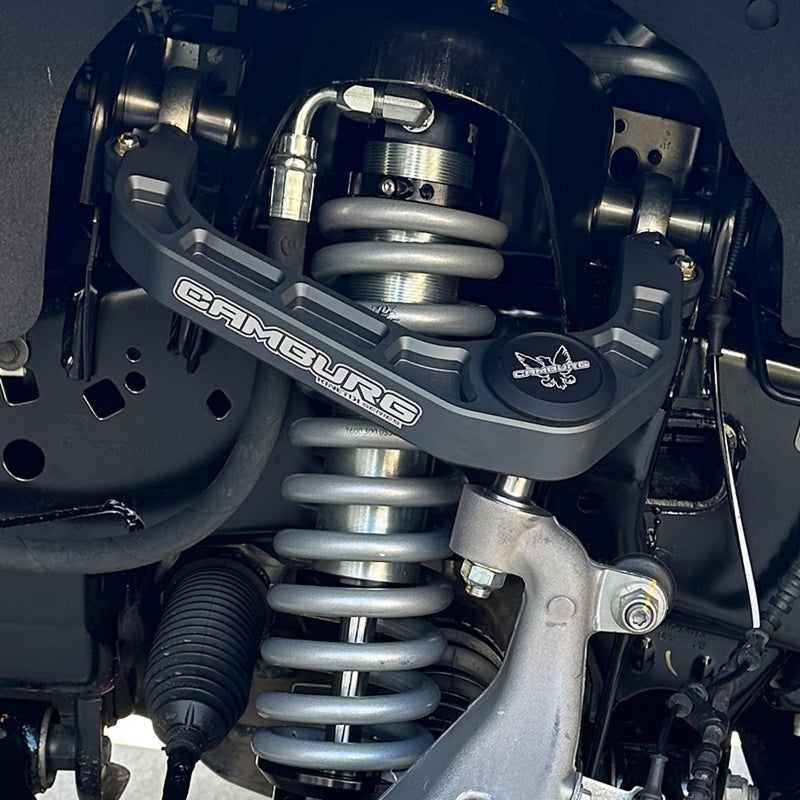 Camburg Ford F-150 2WD/4WD 21-23 Kinetik V2 Performance Billet Uniball Upper Arms CAM-110211-GRY