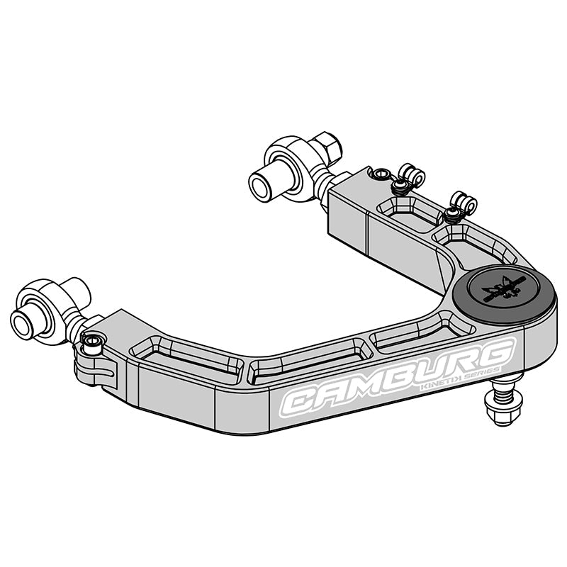 Camburg Toyota Tundra 2WD/4WD 07-21 Kinetik V2 Performance Billet Uniball Upper Arms (Gold) CAM-310187-GLD