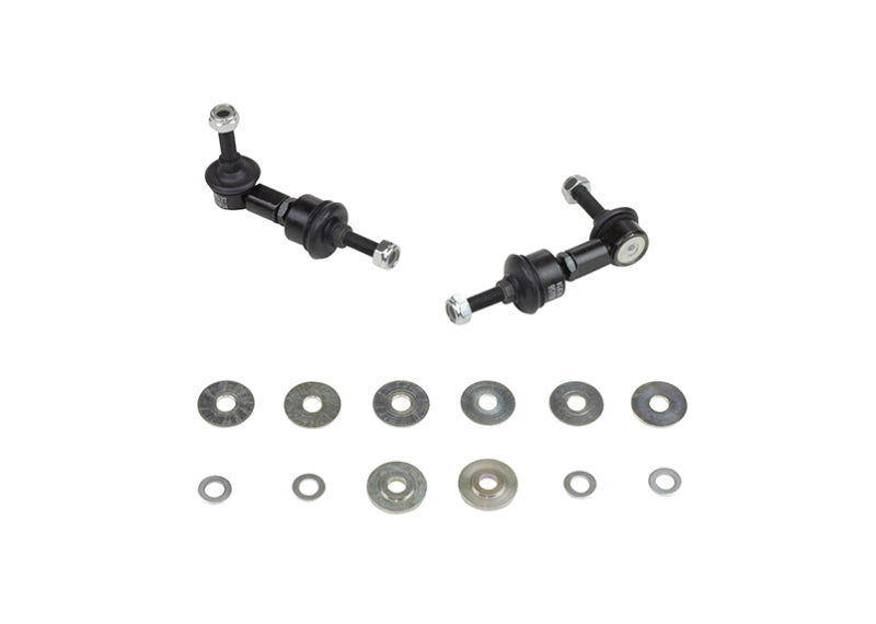 Whiteline Sway Bar Link Kit Heavy Duty Adj Steel Ball Nissan 240SX 1989-1998 - Front