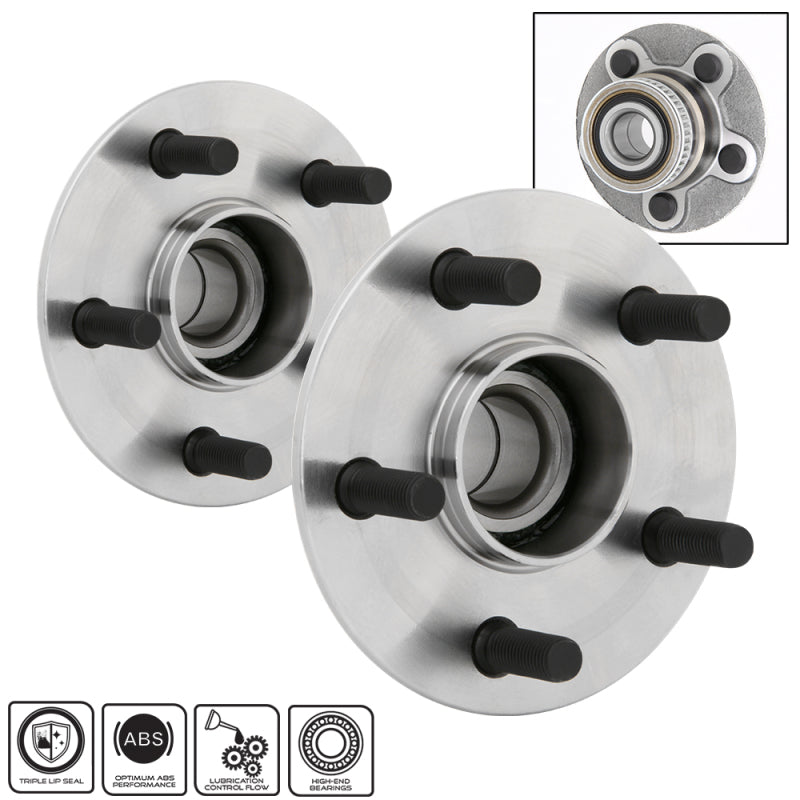 Spyder xTune Wheel Bearing and Hub Abs Chrysler PT Cruiser 01-10 - Rear Left and Right BH-512167-67 9939426