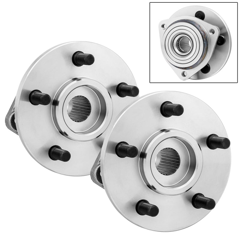 Spyder xTune Wheel Bearing and Hub 4WD Jeep Cherokee 90-98 - Front Left and Right BH-513084-84 9939129