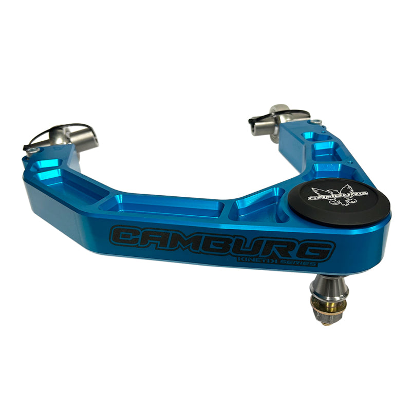 Camburg Toyota Tundra 2WD/4WD 07-21 Kinetik V2 Performance Billet Uniball Upper Arms (King Blue) CAM-310187-BLU