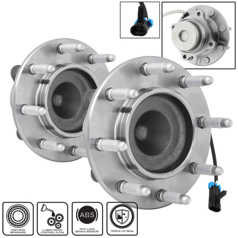 Spyder xTune Wheel Bearing and Hub GMC Savana 2500 3500 03-12 - Front Left and Right BH-515059-59 9939549