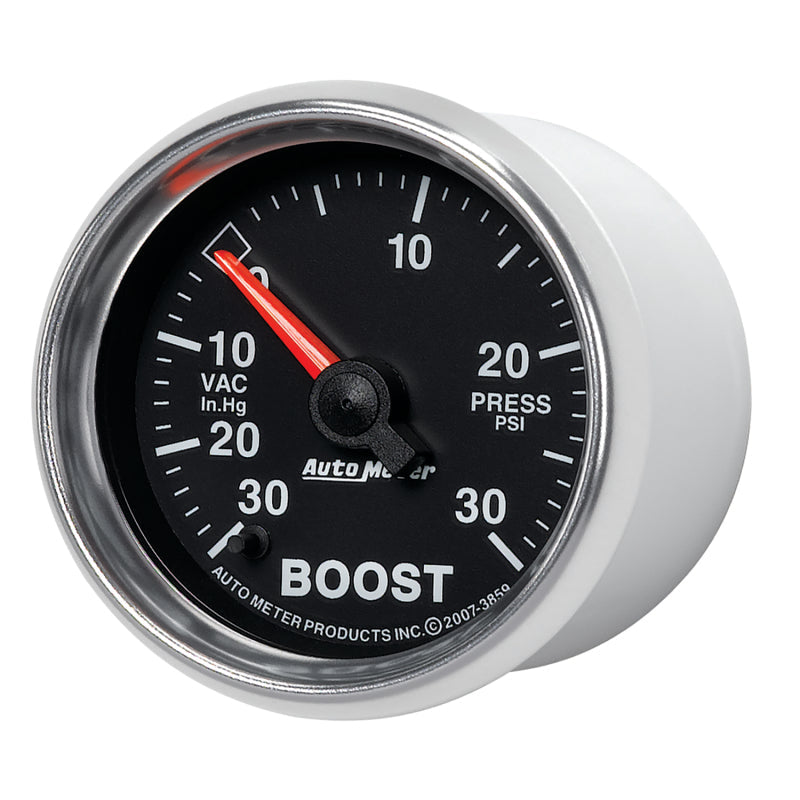 Autometer GS 30inhg-30PSI Digital Vac/Boost Gauge 3859