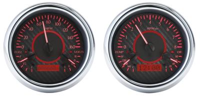 Dakota Digital VHX Series Direct-Fit Analog Gauge Systems - VHX47CPUCR