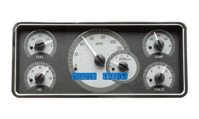 Dakota Digital Gauge kit, 63-72 JEEP WAGONEER/ J TRUCK; 67- 72 Jeepser Commando VHX Instruments - VHX63JWAGSB