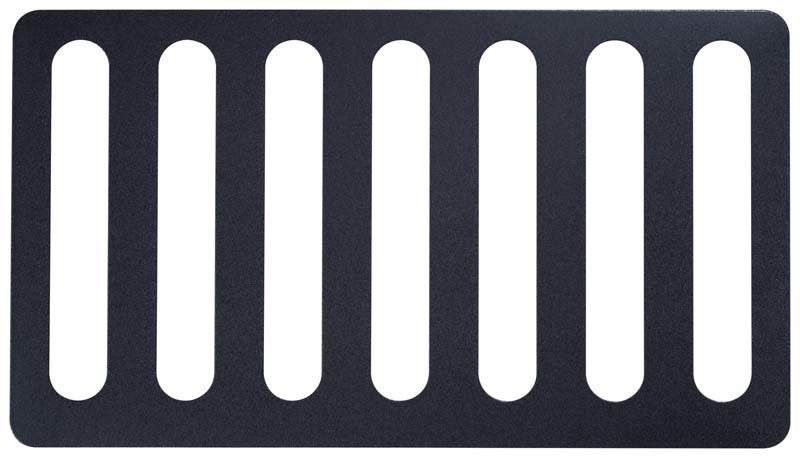 Kentrol Hood Vent;JK - 2007-18 - Black Textured Stainless