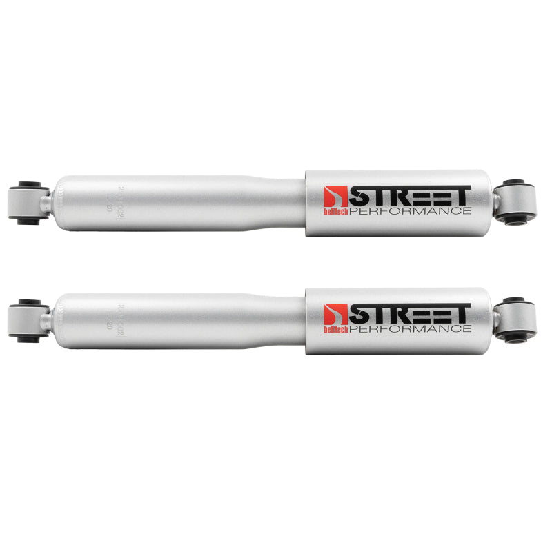 Belltech Lowering Kit 2019+ GM Silverado/Sierra 1500 2WD/4WD -2-4in F / -4in R w/ Street Perf Shocks 350345SP