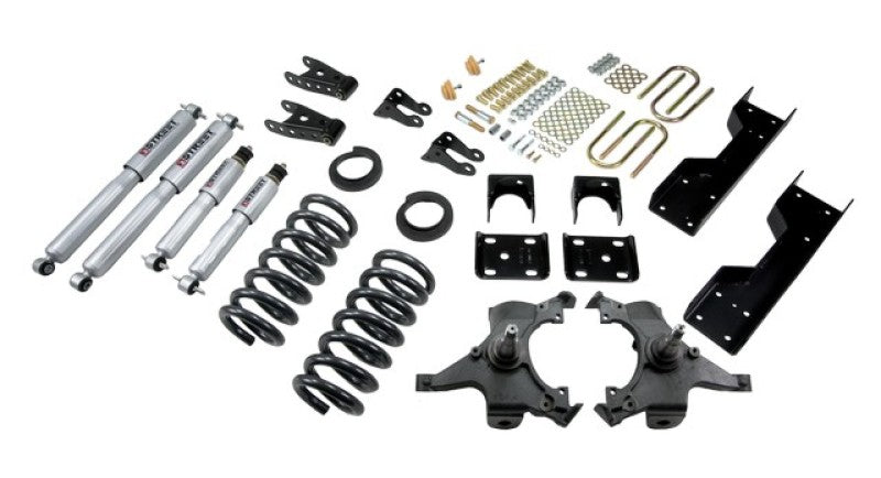 Belltech Lowering Kit With Sp Shocks for 1992-1998 Chevrolet C1500 & 1992-1998 GMC C1500