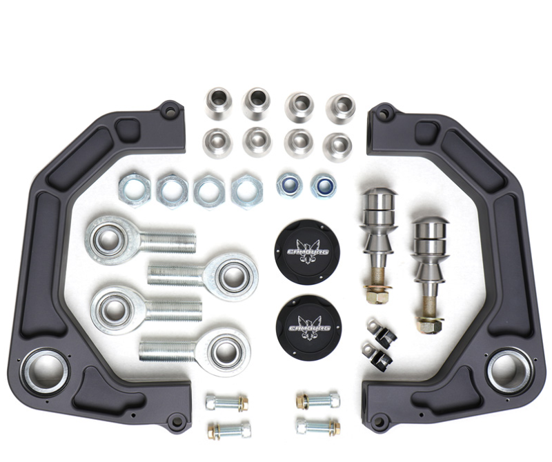 Camburg Ford Ranger 2WD/4WD 19-23 Kinetik V2 Performance Billet Uniball Upper Arms CAM-110250-GRY