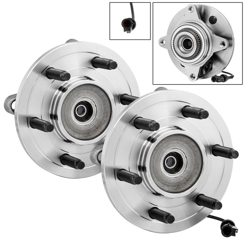 Spyder xTune Wheel Bearing and Hub 4WD Ford Expedition 03-06 - Front Left and Right BH-515043-43 9939136