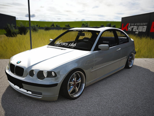 Dziki Drift BMW E46 Compact M50B25 Turbo for Assetto Corsa