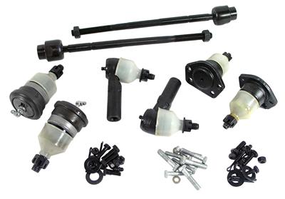Ca Front Susp Rebuild Kit CA Steering Components, Rebuild, Steel, Ball Joints, Inner Tie Rods, Outer Tie Rods, Chevy, Kit - X2144