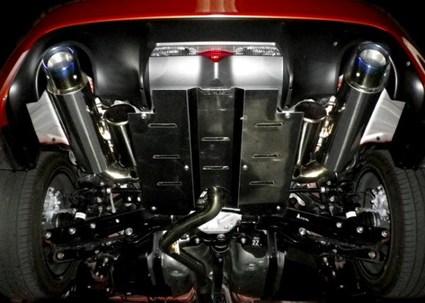 APEXi 2013+ Scion FR-S / Subaru BRZ / Toyota 86, 2022+ BRZ / GR86 Rear Under Diffuser Panel, Stainless Steel