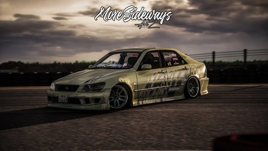 MoreSideways x ArtZ Lexus IS300 for Assetto Corsa