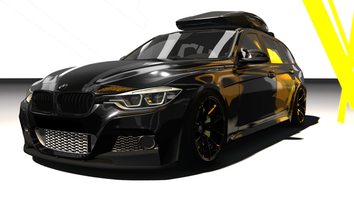 BMW F31 320i TougeTrash for Assetto Corsa